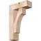 Ekena Millwork Westlake Block Smooth Bracket w/ Offset Brace, Douglas Fir, 7 1/2"W x 22"D x 34"H BKT0806X22X34WTL05SDF - alternate 1
